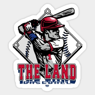 The Land Forever Diamond Baseball Sticker